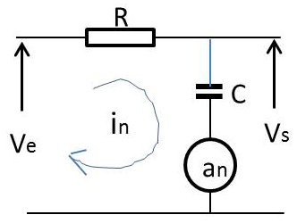 Filtre RC équivalent d’un dispositif à capacités commutées